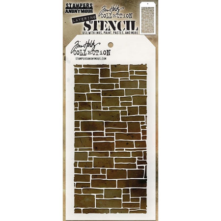 Tim Holtz Layering Stencil - Slate