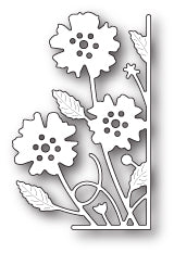 Memory Box Die - Small Antilles Floral Right Corner