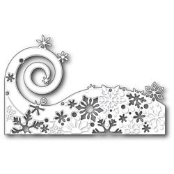 Poppystamps Die - Snowflake Wave
