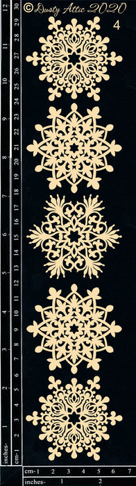 Dusty Attic - Snowflakes #4