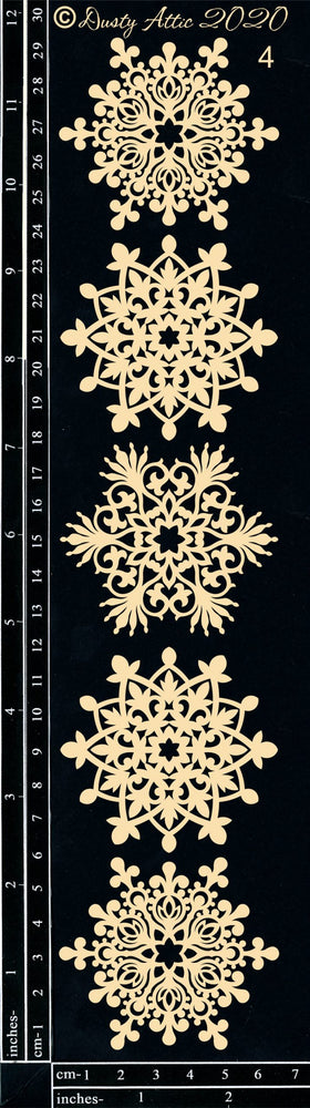 Dusty Attic - Snowflakes #4