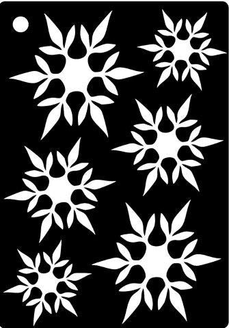 Creative Expressions Mini Stencil - Snowflakes
