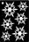 Creative Expressions Mini Stencil - Snowflakes