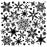 Crafter's Workshop 6x6 Template - Snowflakes