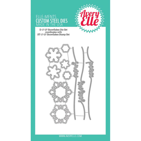 Avery Elle Elle-ments Die - Snowflakes