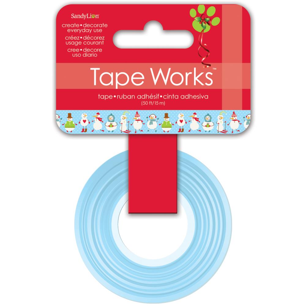 SandyLion Tape Works - Snowmen Washi Tape 