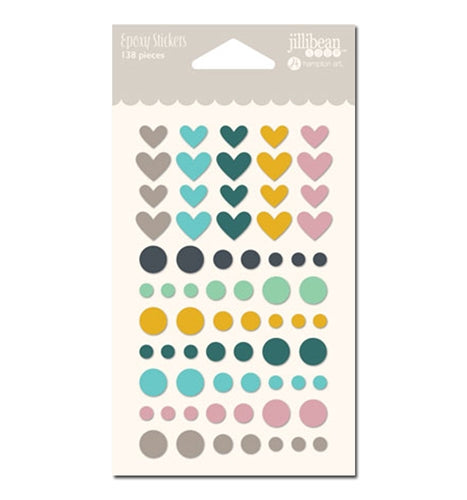 Jillibean Soup Spoonful of Soul - Epoxy Stickers