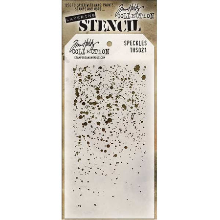 Tim Holtz Layering Stencil - Speckles
