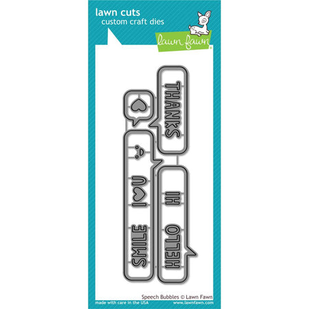 Lawn Fawn Craft Die - Speech Bubbles