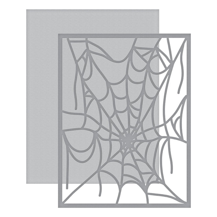 Spellbinders Shapeabilities - Spider Web Card Front