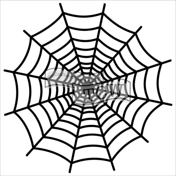 Crafter's Workshop 6x6 Template - Spiderweb