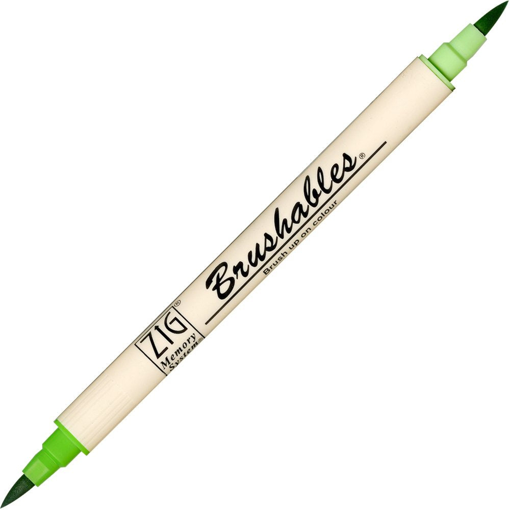 Zig Brushables Pen - Spring Green