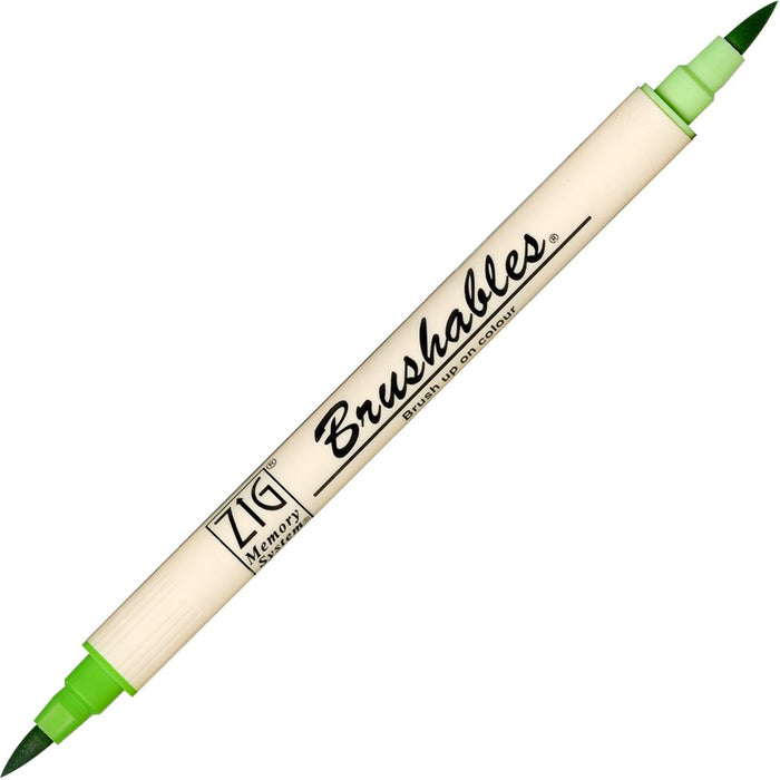 Zig Brushables Pen - Spring Green