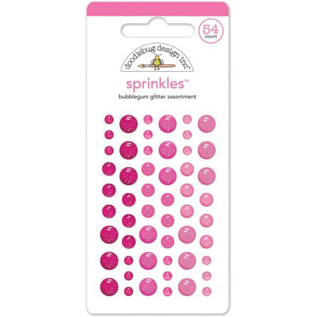 Doodlebug Design Glitter Sprinkles - Bubblegum