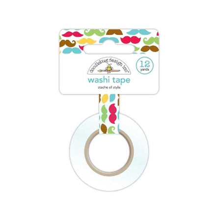 Doodlebug Design Washi Tape - Stache of Style