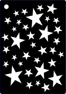 Creative Expressions Mini Stencil - Starburst