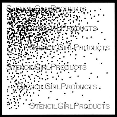 StencilGirl 6x6 Stencil - Starlight