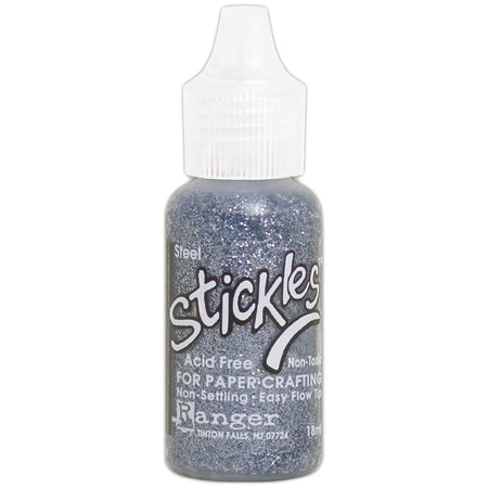 Stickles Glitter Glue - Steel