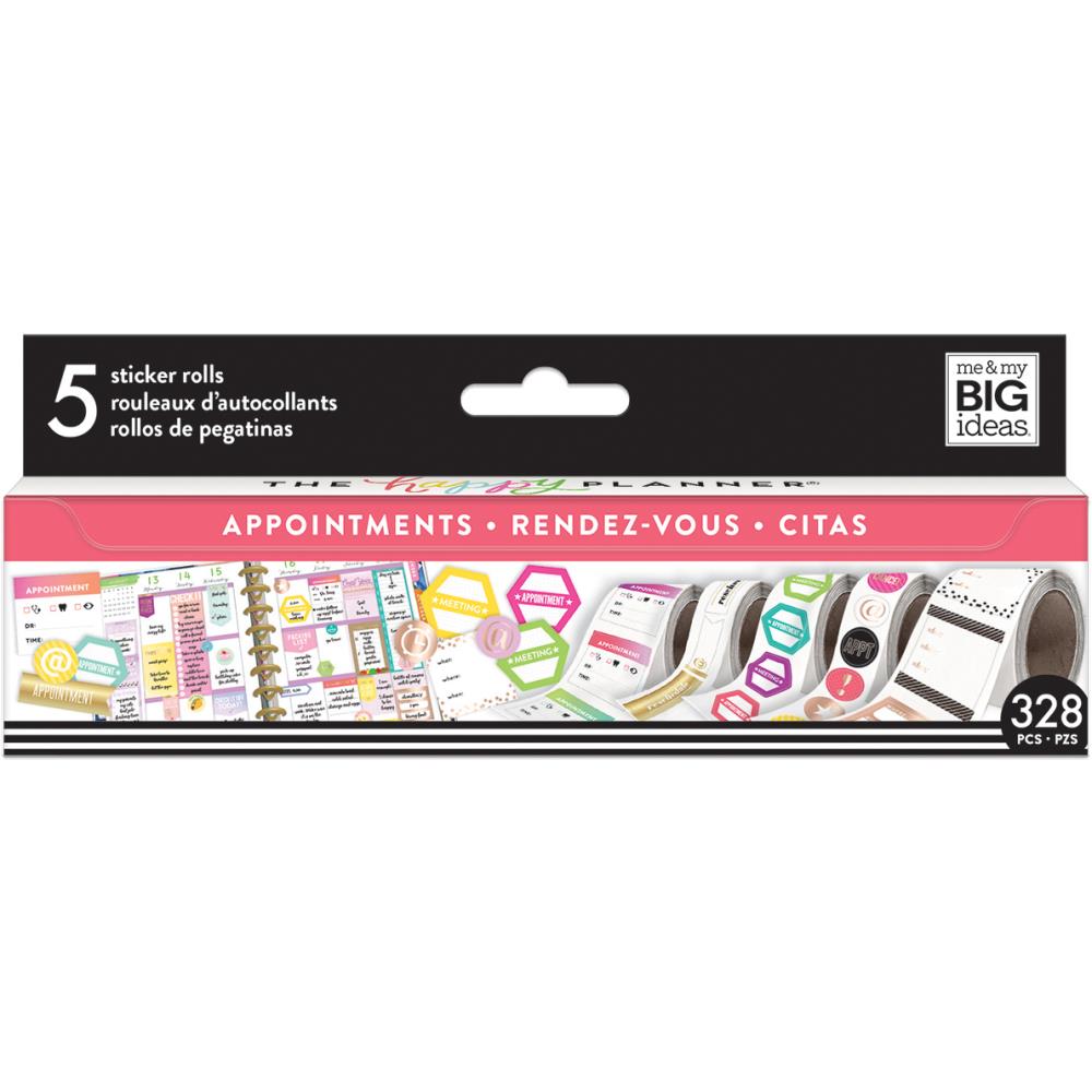 Me & My Big Ideas Happy Planner Sticker Rolls - Appointments