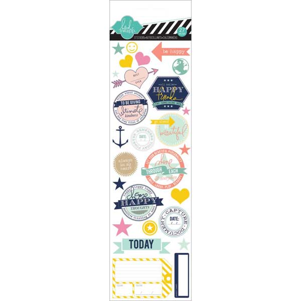 Heidi Swapp Hello Today - Clear Stickers