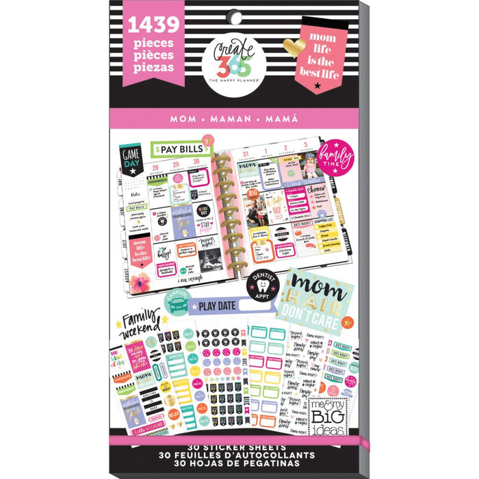 Me & My Big Ideas Happy Planner - Sticker Value Pack Mom