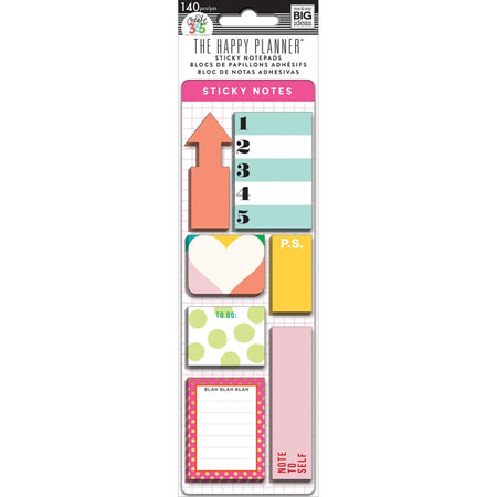Me & My Big Ideas Happy Planner - Brights Sticky Notes 