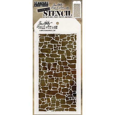 Tim Holtz Layering Stencil - Stone