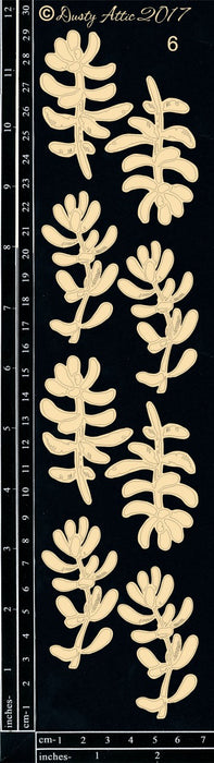 Dusty Attic - Succulents #6