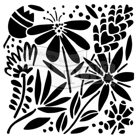 Crafter's Workshop 6x6 Template - Summer Burst