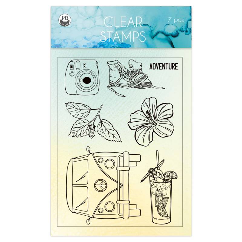 P13 Summer Vibes - Clear Stamps