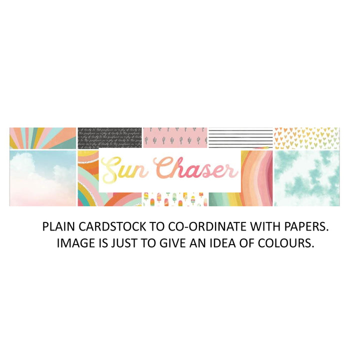 Heidi Swapp Sun Chaser - Bazzill Plain Matchmaker Pack