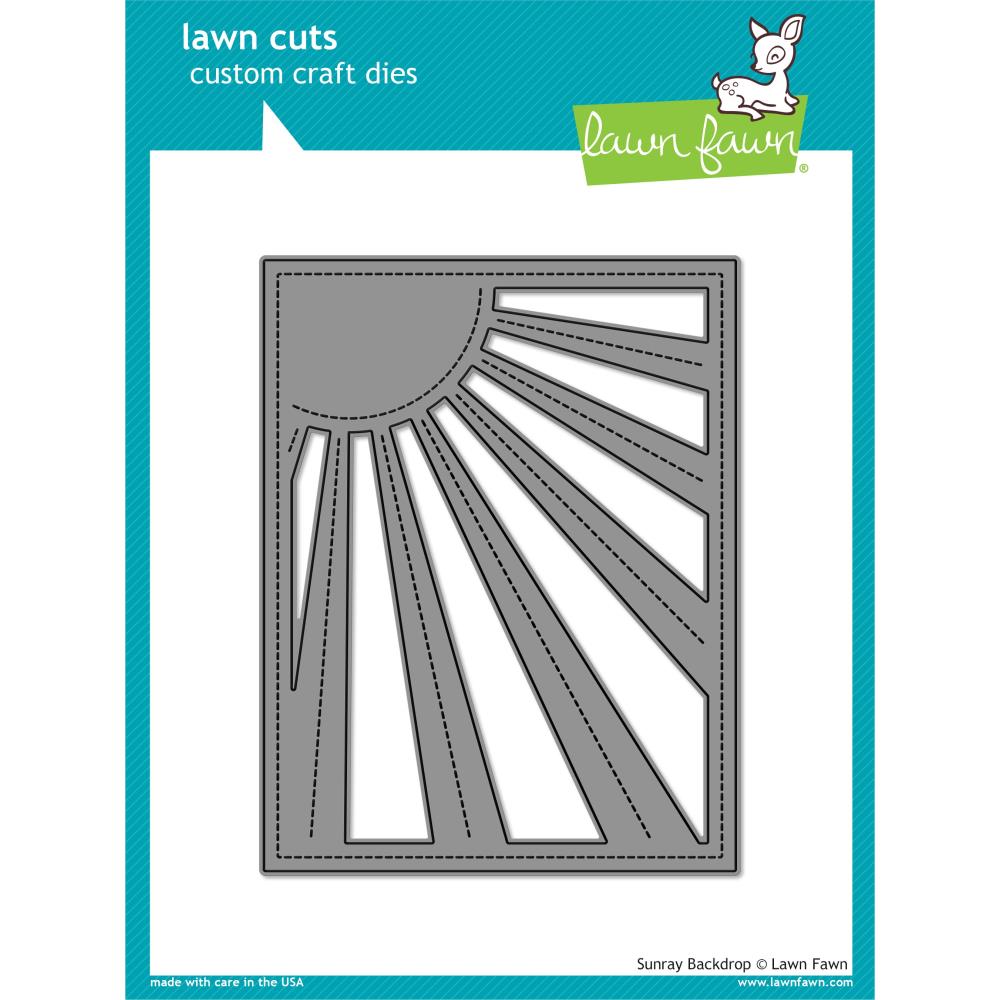 Lawn Fawn Craft Die - Sunray Backdrop