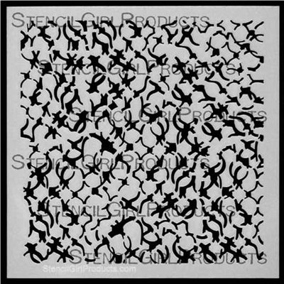 StencilGirl 6x6 Stencil - Swatton Links