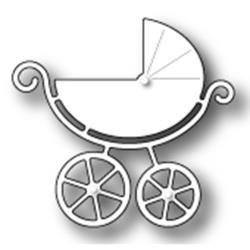 Poppystamps Die - Sweet Baby Carriage