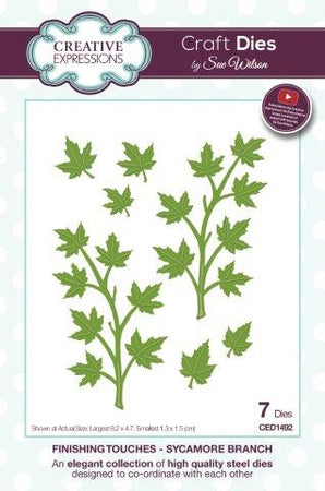 Creative Expressions Craft Die by Sue Wilson - Sycamore Branch