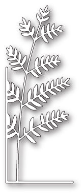 Memory Box Die - Tall Fern Left Corner 