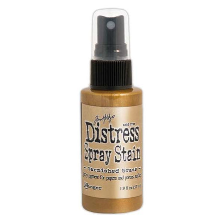 Tim Holtz Distress Spray Stain - Tarnished Brass