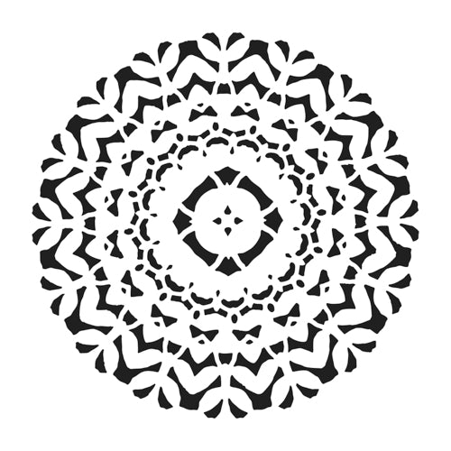 Crafter's Workshop 6x6 Template - Boxwood Print