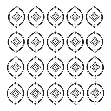 Crafter's Workshop 6x6 Template - Pointelle