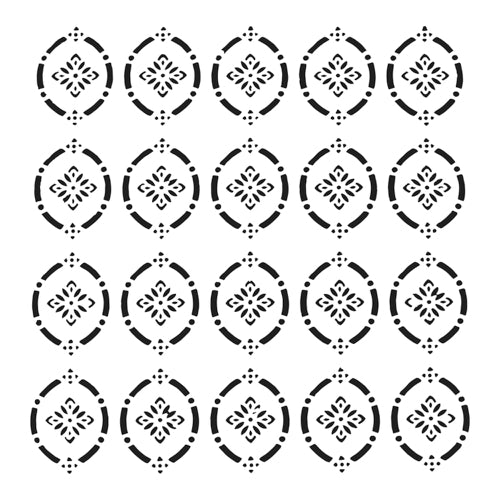 Crafter's Workshop 6x6 Template - Pointelle