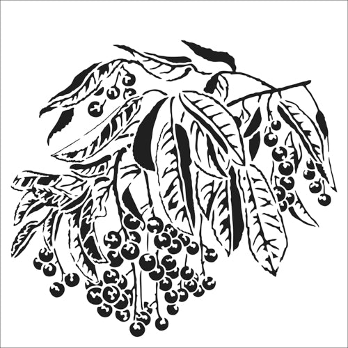 Crafter's Workshop 6x6 Template - Sweet Berries