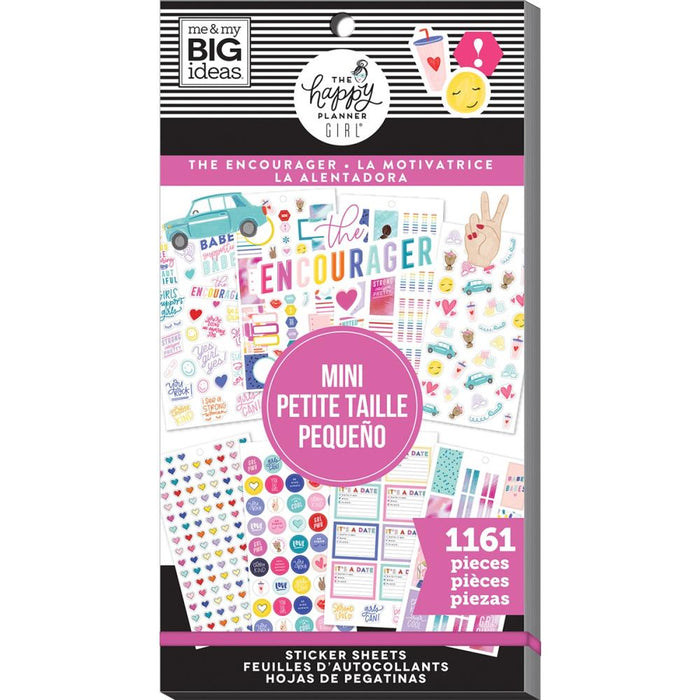 Me & My Big Ideas Happy Planner - Sticker Value Pack The Encourager Mini