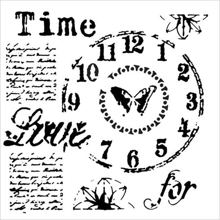 Crafter's Workshop 6x6 Template - Time For Love
