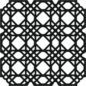 That Special Touch 6x6 Mask - Treilliage