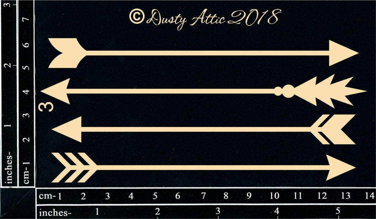 Dusty Attic - Tribal Arrows #3