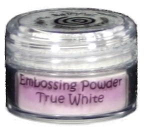 Cosmic Shimmer Embossing Powder - True White