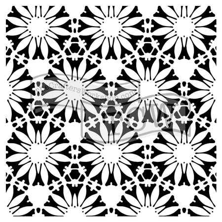 Crafter's Workshop 6x6 Template - Tuscan Floral