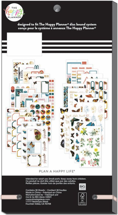Me & My Big Ideas Happy Planner Sticker Value Pack - Papillon