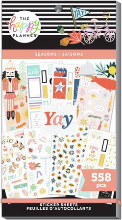 Me & My Big Ideas Happy Planner Sticker Value Pack - Happy Seasons
