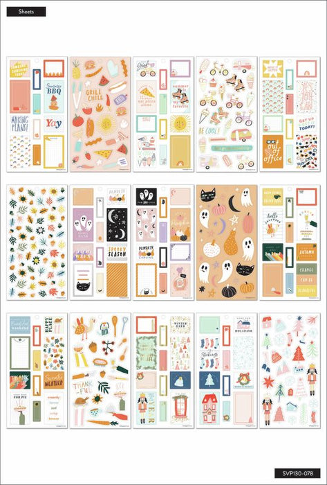 Me & My Big Ideas Happy Planner Sticker Value Pack - Happy Seasons